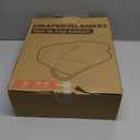 Heated Blanket Electric Blanket Full Size 72''x84'' with 9 Heating Levels, 1-10 Hour Auto Shut Off, Machine Washable, Flannel & Sherpa Soft Warming Blanket for Couch, Bed, Office - Dark Grey