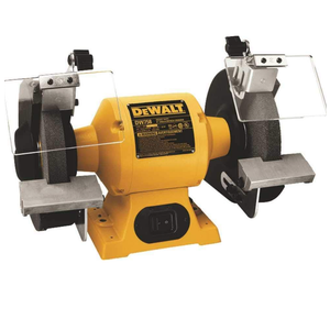 DEWALT 6 Inch Bench Grinder, 3,450 RPM (DW756)