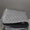 Eismodra Armrest Covers,Couch Cover,Sofa Cover,Backrest Covers,Anti-Slip Armchair Slipcovers for Dogs Cats Pet Loveseat Recliner Leather L Shaped,Light Gray 28 x 28 Inches (Only 1 Piece)