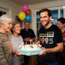 Vintage 1995 T Shirts for Men 30th Birthday Gifts for Men Dad Fathers Day Birthday Gifts for Husband Friend 1995 Tshirt (Black, M)