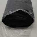 TAIMIT Queen Size Comforter Set - 7 Pieces, Bed in a Bag Bedding Sets with All Season Soft Quilted Warm Fluffy Reversible Comforter,Flat Sheet,Fitted Sheet,2 Pillow Shams,2 Pillowcases,Black