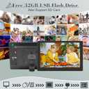 10.1" Digital Picture Frame, 1080P IPS Digital Photo Frame, No WiFi/App Needed, Plug & Play SD Card & USB, Remote & Motion Sensor, Photos/Videos/Music, Free 32GB USB