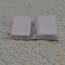 Amazon Basics 12W One Port USB-A Wall Charger (2.4A) for Phones (iPhone 15/14/13/12/11/X, Samsung, and more), Pack of 2, White