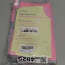 Dual-Belt Baby High Chair Cover, Upgrade Version, for Wooden or Restaurant High Chair, Sturdy and Robust Material, Waterproof Washable Stain and Slip Resistant, Pink