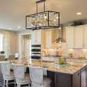CNRATYE Large Black and Gold Rectangle Chandelier, 8-Light Modern Farmhouse Dining Room Light Fixtures Over Table, Crystal Chandeliers for Kitchen Island Pool Table Room