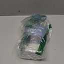 Slim Water Bottle  18 oz Cute Clear Water Bottle - BPA-Free, Leak Proof, Small Reusable Plastic Water Bottles (Ocean Blue)