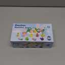 Non Candy Easter Egg Fillers Stuffers for Kids 24 PCS, Easter Mochi Squishy Fidget Toys Gifts Basket Essentials for Toddler, Mini Party Favors Supplies Prizes Goodie Treat Bag Trinkets for Boys Girls