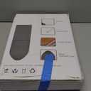 Tabletop Ironing Board,Portable Iron Board with Iron Rest, Foldable Small Ironing Board with Heat Resistant Cover and 100% Cotton Pad, 31.5"x11.8"x7", Grey (Gray)