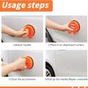 Car Dent Puller, Dent Removal kit, Powerful Car Dent Puller Kit, Powerful Suction Cup Dent Puller for Cars Body, Screen, Car Dent Repair (1 Large + 2 Small)