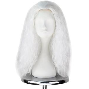 Morph Wig Long Old White Curled