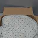 White Round Rug 6Ft for Bedroom, Circular Circle Area Rugs for Living Room, Large Soft Fluffy Shaggy Carpet for Teen Girls Boys, Kids Home Decor Aesthetic, Plush Throw Rugs for Dorm Nursery Playroom