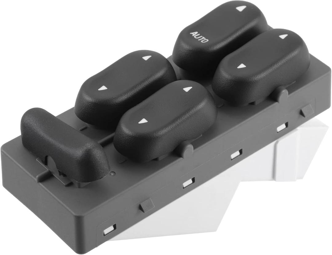 ACROPIX Front Left Driver Side Master Power Window Switch Fit for Ford Expedition Excursion F-250 Super Duty No.XL1Z14529BA - Pack of 1 Black