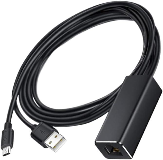 Fast Ethernet Adapter to 10/100mbps Network Card Tv Ethernet Adapter for