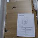 Kitchen Microwave Cabinets with Storage, Buffet Cabinet Sideboard with 3 Doors, 1 Drawer and Adjustable Shelves, Pantry Storage Cabinet for Kitchen, Dining Room, Living Room, Hallway in Natural