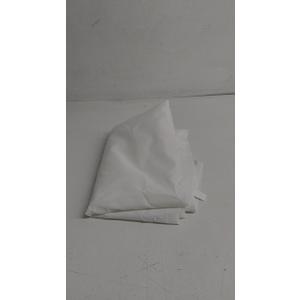 Waterproof Fabric Short Shower Curtain Liner with 3 Large Magnets, Size  70 x 44 In