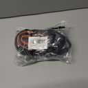 2 x Joytale Tangle-Free Slip Leads for Dogs, 6 FT Slip Leash with Padded Double Handle, Reflective Nylon Training Leash for Small Medium Dogs 15-40 Lbs, Gray