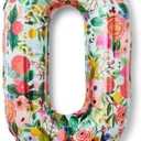 RIFLE PAPER CO. Garden Party Full Color Mylar Numbered Balloon (40" L, Decoration for Events, Celebrations, Holidays and Parties, Stylish Pattern) #0