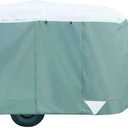 Classic Accessories Over Drive PolyPRO 3 Molded Fiberglass Travel Trailer Cover, RV Cover, Camper Cover, Travel Trailer Cover