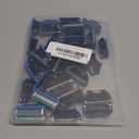 36 Blades Replacement Parts for GL-Fusion 5 Style Razors (Blue-Green), Wet Razors Men's Blades Value Packs