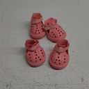 JZXOIVA Dog Shoes for Hot Pavement, Dog Booties for Large Dogs, Breathable Dog Boots & Paw Protectors, Adjustable Non-Slip Dog Rain Booties, Waterproof Pets Sandals for Beach Pink Size 9 (#9 (3.54"*2.76")(Inner L*Inner W))