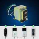 Newhouse Hardware 16V 30VA Door Bell Transformer Compatible with Ring Video Doorbell Pro 30TR, for Wired Chimes