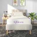 NapQueen 8 Inch Twin Size Mattress, Bamboo Charcoal Memory Foam Mattress, Bed in a Box