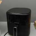 Chefman Air Fryer  6 QT Compact Airfryer for Quick & Easy Meals in Minutes, Features Hi-Fry Technology for Extra Crisp, Touchscreen Controls with 4 Presets, Nonstick & Dishwasher Safe Basket - Black