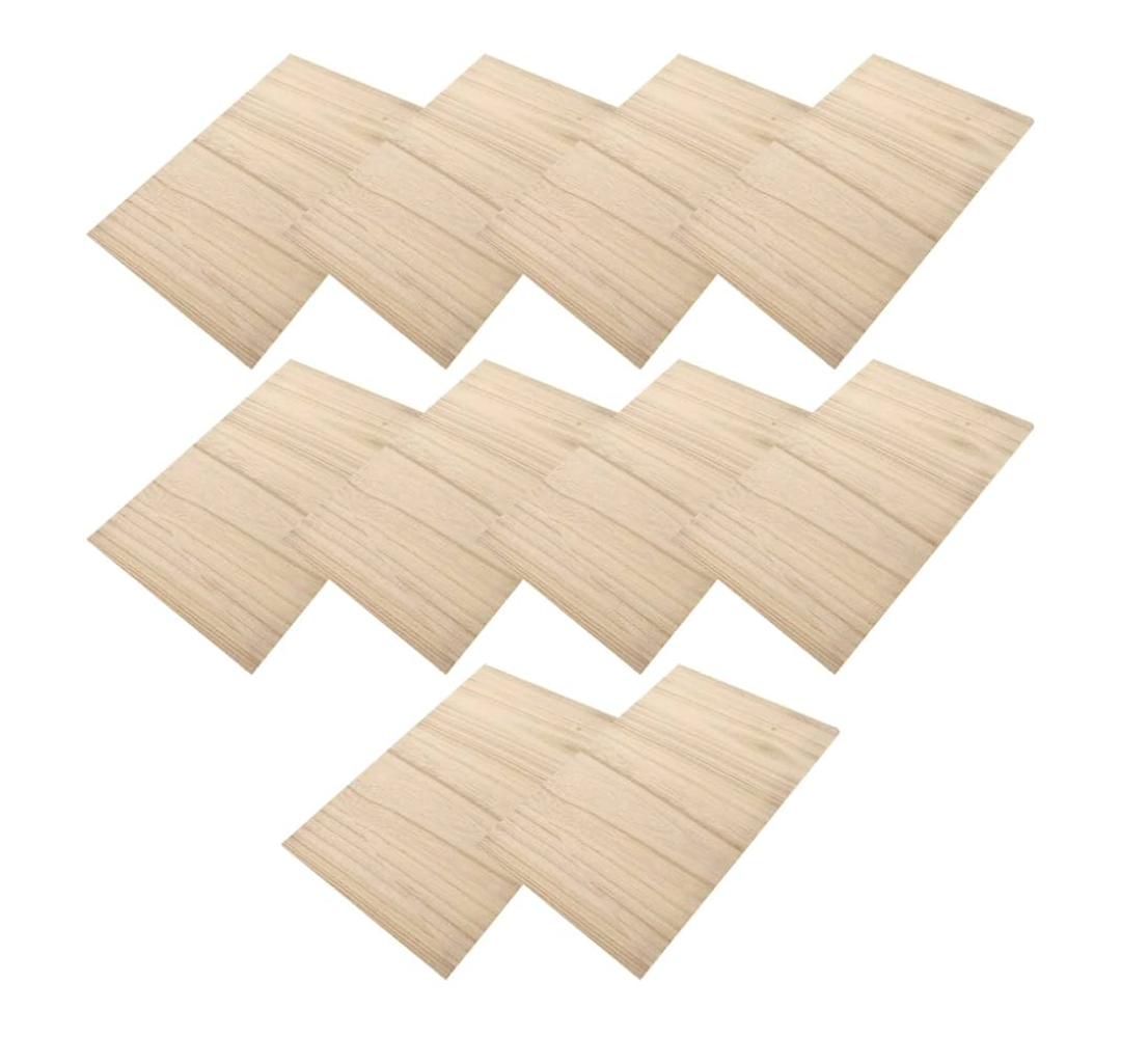 10PCS Karate Breaking Boards,Wood Martial Arts Boards Professional Taekwondo Board for Taekwondo Karate Practice - 0. 3cm 30×20,5 cm
