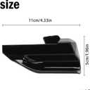 Exterior Rear Door Handle No Drilling Fit for Mustang Mach-E 2021 2022 2023 2024 Left&Right Outer Door Handle