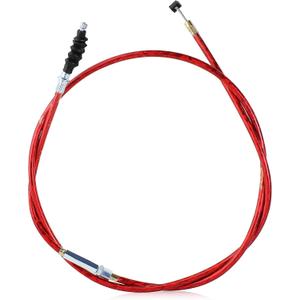 50inch Adjustable Red Clutch Cable for 50cc-90cc 110cc 125cc 140cc 150cc 190cc 200cc 250cc ATV Quad Scooter Go Kart Moped Chopper Pit Dirt Bike Tricycle Buggy TaoTao Buyang Coolsport Baja Sunl