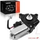 A-Premium Front Left Power Window Lift Motor Compatible with Hyundai Elantra 2009-2012 (Hatchback Only) Driver Side, Without Safety Glass, Replace# 824502L000