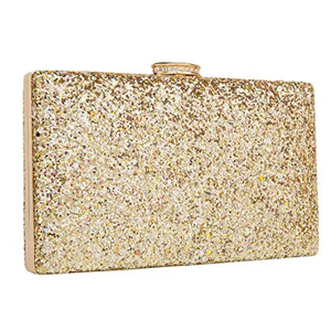 CARIEDO Women's Sparkling Clutch Purse Elegant Glitter Evening Bags Bling Evening Handbag for Dance Wedding Party Prom Bride
