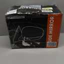 A-Premium Left Driver Side Non-Heated Mirror Glass with Backing Plate Compatible with Honda CR-V CRV 2012-2016, HR-V HRV 2016-2018 - Exterior Side View Flat Mirror