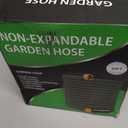 Garden Hose 50ft, Non-Expanding Flexible Hose with 10 Function Nozzle, Lightweight, Kink Free, Sturdy, Leak-Proof, Portable, Water Hose 50ft for Outdoor, Yard, Lawn, Car Wash and Camper Use