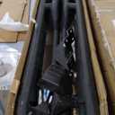 VEVOR Running Boards Compatible with 2015-2025 Ford F150 Super Crew Cab 2017-2025 Ford F150 Super Crew Cab, 6 Inches Side Steps, Black Carbon Steel Nerf Bars, 550 lbs Load Capacity, Non-Slip Surface