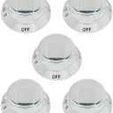 318569904 Cooktop Burner Control Knob Fit for Electrolux Frigidaire Range Cooktop, Gas Cooktop Knob Replaces AP5809436 PS9495257 3514026, 5 Pack