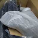 Ergonomic Office Chair, Mesh Seat Cushion with Flip-Up Armrests and 3D Headrest, Adjustable Lumbar Support, SGS Class 4 Gas Clylinder,Black