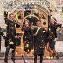 5 Packs Confetti Cannons Gold, 12 Inch Confetti Cannons Party Poppers, Gold Confetti Poppers for Graduation Wedding Birthday Parties and New Year's Eve Celebration