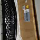 Grill Compatible with 2014 2015 2016 2017 Infiniti Q50 All Model Plastic(ABS) Front Bumper Black Hood Mesh Conversion Grille Kit