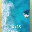 Gold 14x18 Picture Frame Lightweight yet Durable Frame Wall Hanging