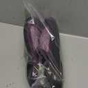 RockDove Women's Adjustable Wrap Memory Foam Slide Slipper (7-8, Eggplant)