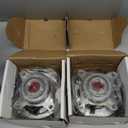 Pair 515169 4WD Front Wheel Bearing Hub Assembly Compatible with Ford F-150 2015 2016 2017 (2.7L 3.5L 5L Engines), 4x4 Hub Bearing Kit for Ford F150 2015-2017, 6 Lugs w/ABS (OE Size)