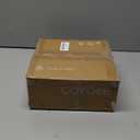 CAROTE 8 Inch Non Stick Frying Pan with Lid,White Granite Nonstick Skillet Omelet Pans, Egg Pan Granite Cookware, PFOS & PFOA Free