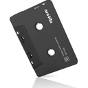 Arsvita Car Audio Bluetooth Wireless Cassette Receiver, Tape Player Bluetooth 5.0 Cassette Aux Adapter, Black
