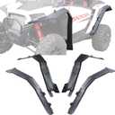 Front & Rear Fender Flares Compatible with 2024 2025 Polaris RZR XP 1000/ XP 4 1000 Accessories Full Coverage Extended Mud Flaps Mud Guards Extension Replacement for 2889133