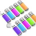 Wholesale (Mix Pack) (16MB-64GB) USB 2.0 Metal Flash Memory Stick Pen Drive Storage Thumb U Disk Lot (5PCS - 128MB)