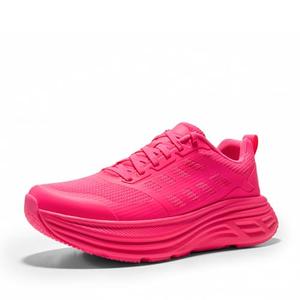 NORTIV 8 Women's Walking Shoes Cushion Running Tennis Shoes ActiveFloat Non-Slip Comfortable Breathable Workout Gym Sports Athletic Fashion Sneakers,Size 6,Hot Pink,SNWS245W