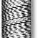 My Daily Styles Black Aluminum Silver-Tone Grey Stripes Classic Mezuzah Case, 5"