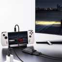 CableCreation USB C to AR Glasses and Charging Adapter,Charge and Play,4K@60Hz/1080P@120Hz,100W Fast Charging Compatible with Steam Deck/ROG Ally/Phone15/16/Viture/Rokid/Xreal AR Glasses