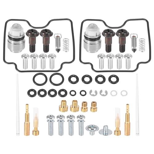 Motoforti Pack of 2 Carburetor Rebuild Kit for Yamaha Vstar 1100 999-2005 XVS 1100 Carburetor Repair Tools